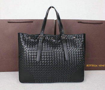 Bottega Veneta intrecciato VN briefcase M90008C black